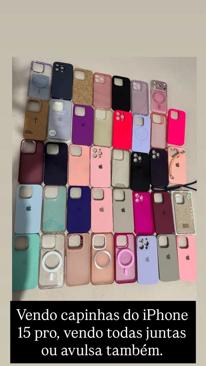 Capinhas de iPhone 15 pro - Foto 2