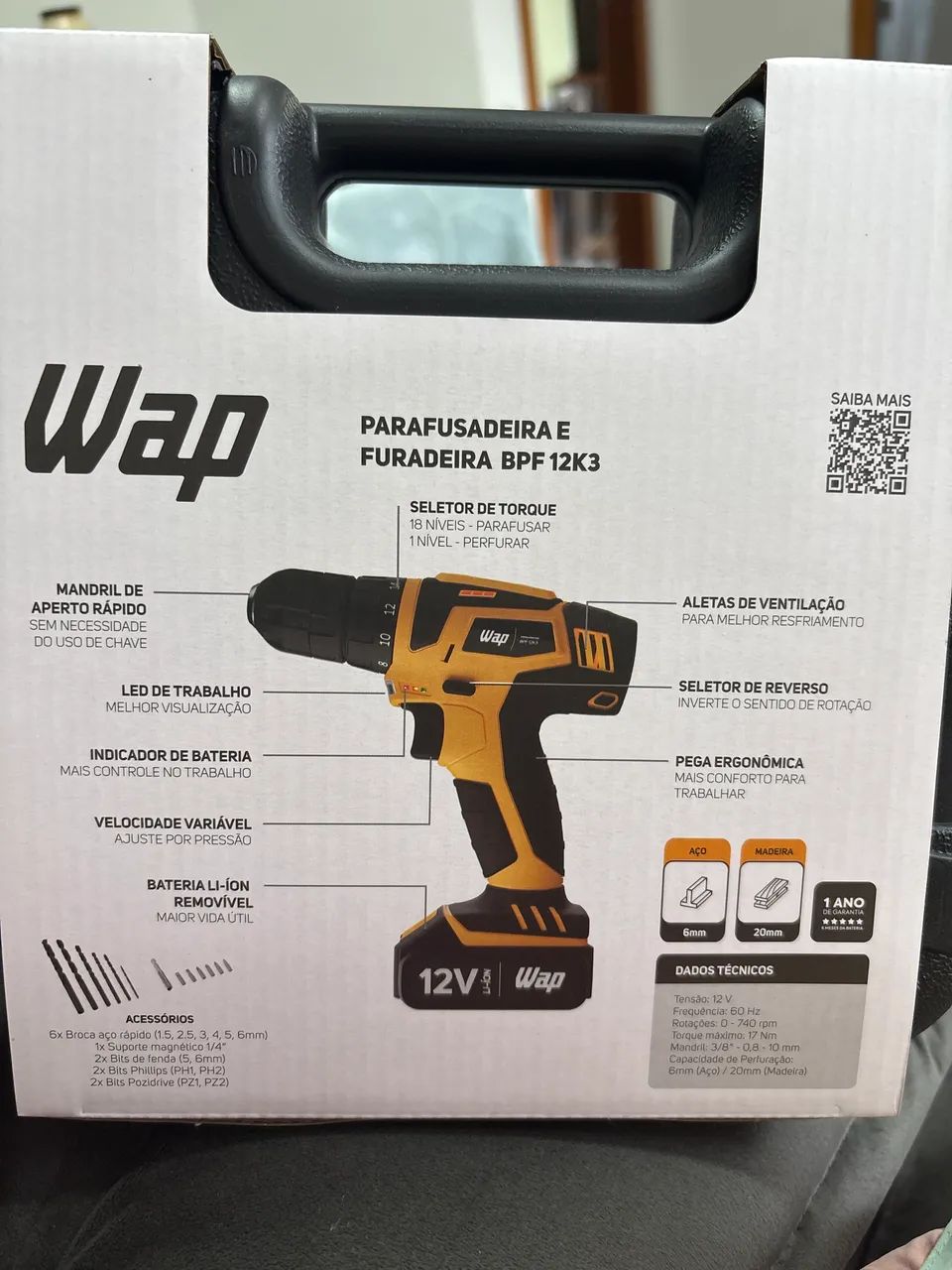 Parafusadeira e furadeira  - Foto 2