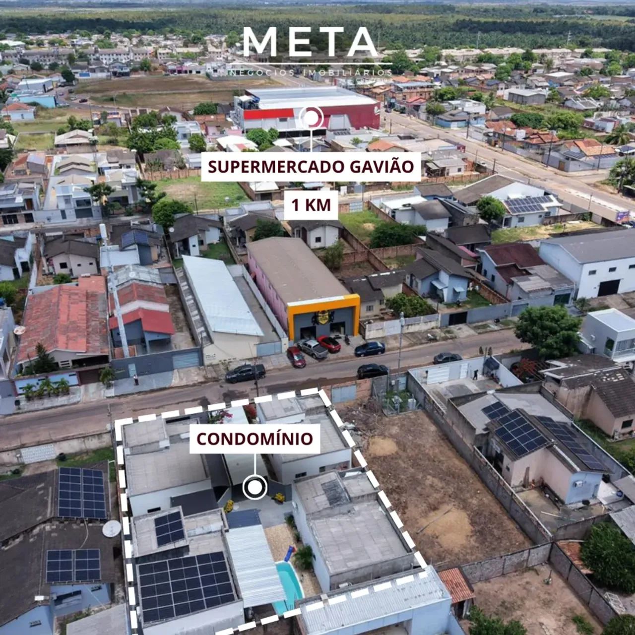 VENDE-SE CONDOMÍNIO COM 4 CASAS INDEPENDENTES | CIDADE SATÉLITE - Foto 2