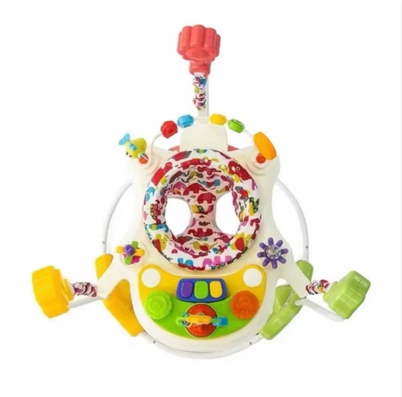 Brinquedo Jumper Pula Pula 360º Elefantinho Baby Style - Foto 4