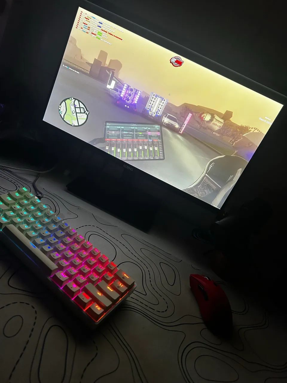 Teclado GK61 da Skyloong Gamer - Foto 2