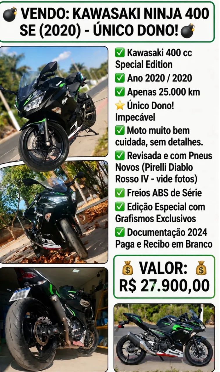 Kawasaki Ninja 400 - Foto 3