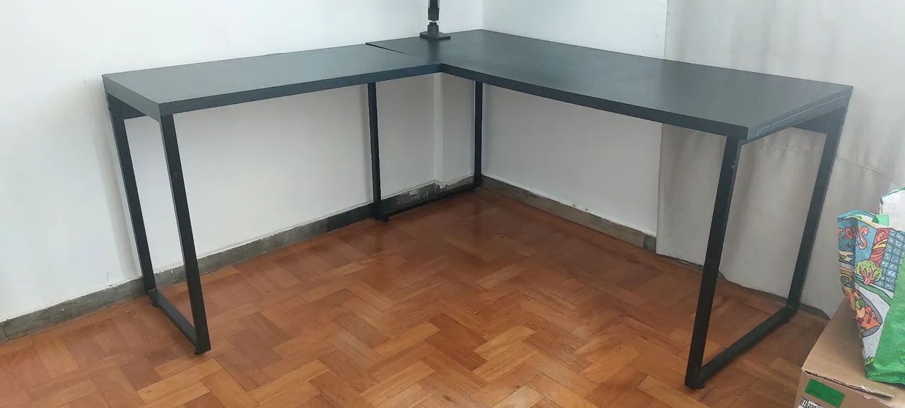 Mesa de escritório em "L" - Foto 2