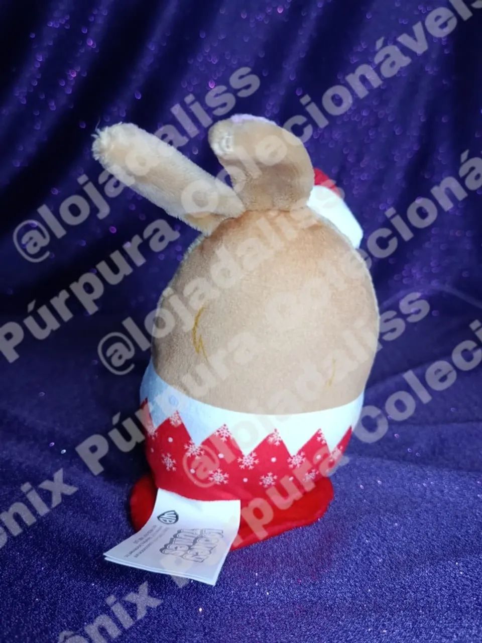 Coleção Pelúcias De Ombro Looney Tunes Lola Natal Ragazzo Habbib's Original - Foto 3