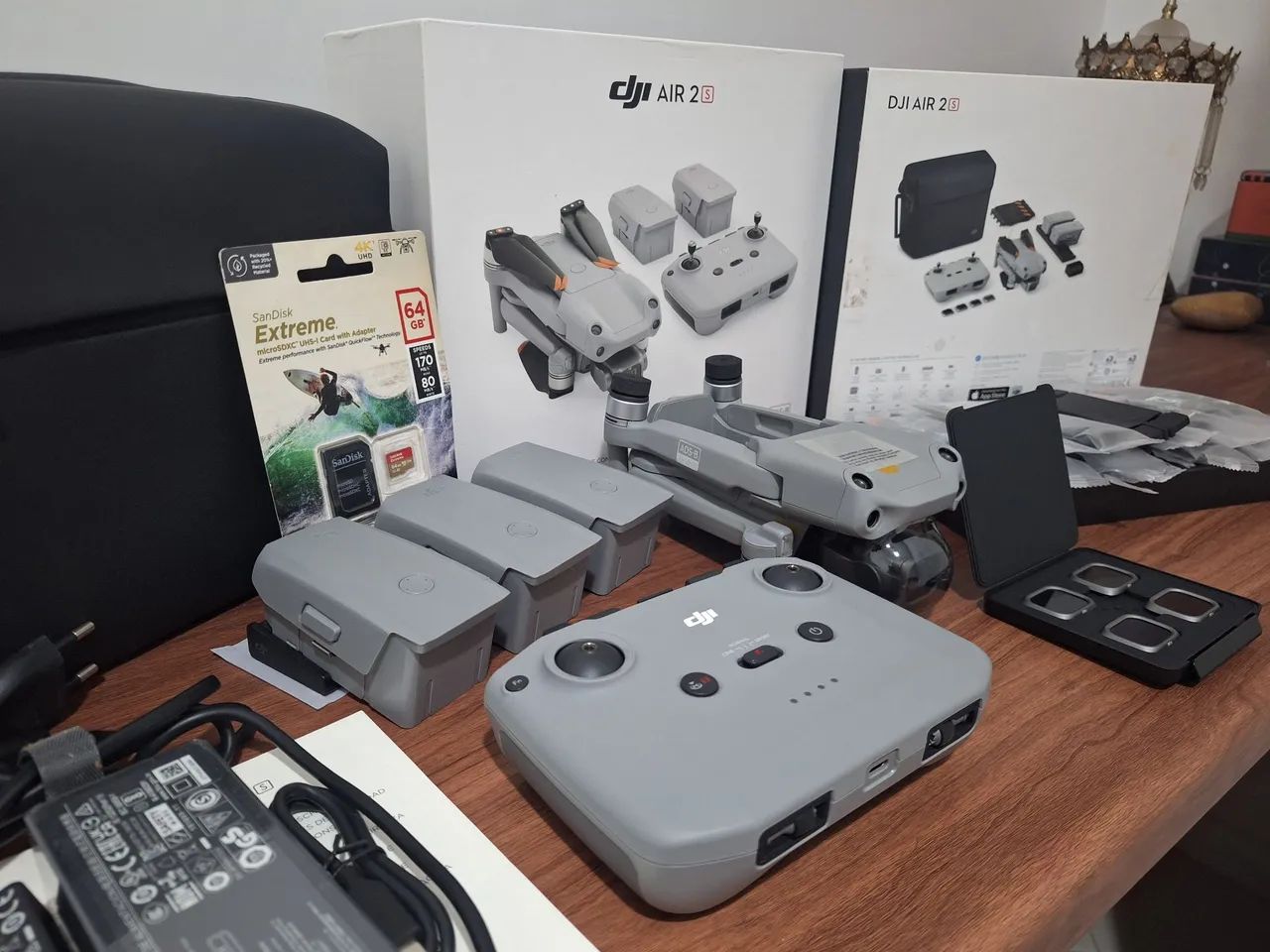 Drone DJI air 2 S novo combo fly more - Foto 3