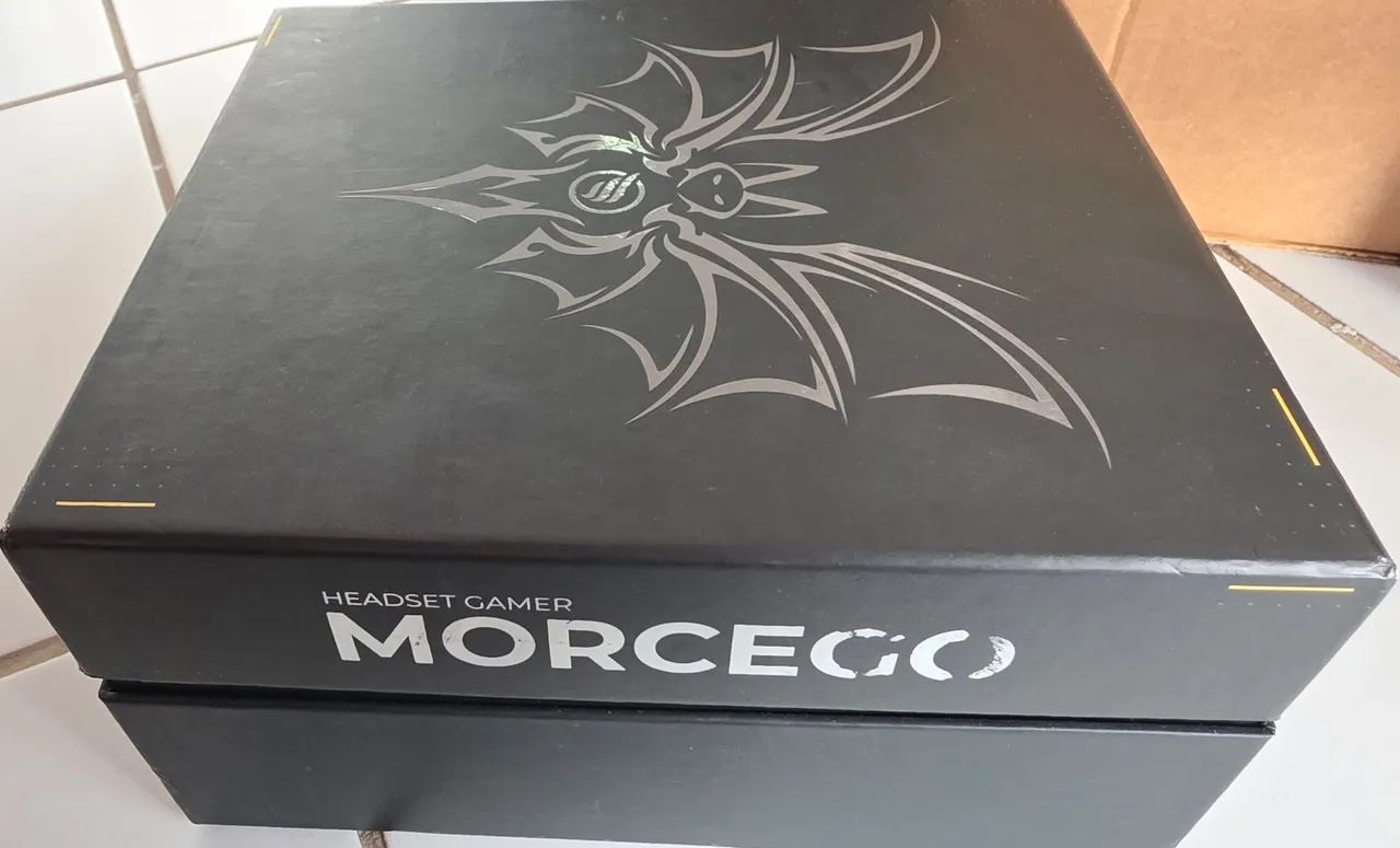 Headset Gamer Morcego Preto - Fallen - Foto 2