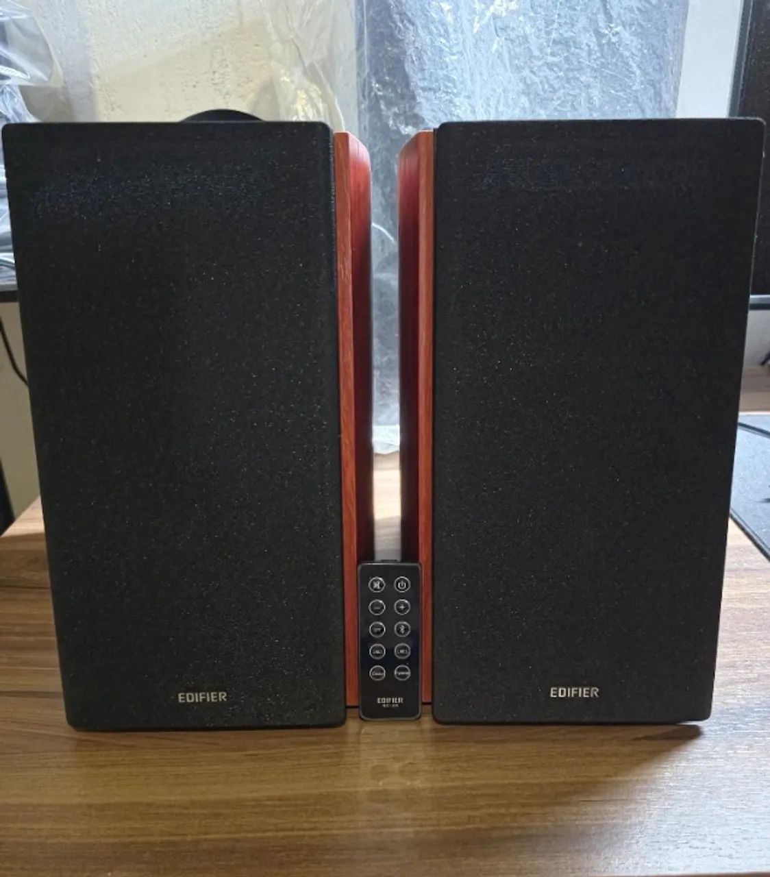Caixas de Som Edifier R2000DB - Cor Madeira - Foto 4