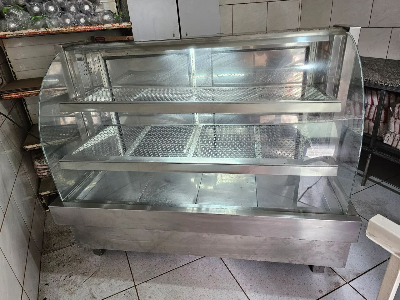 Balcão de Salgados inox