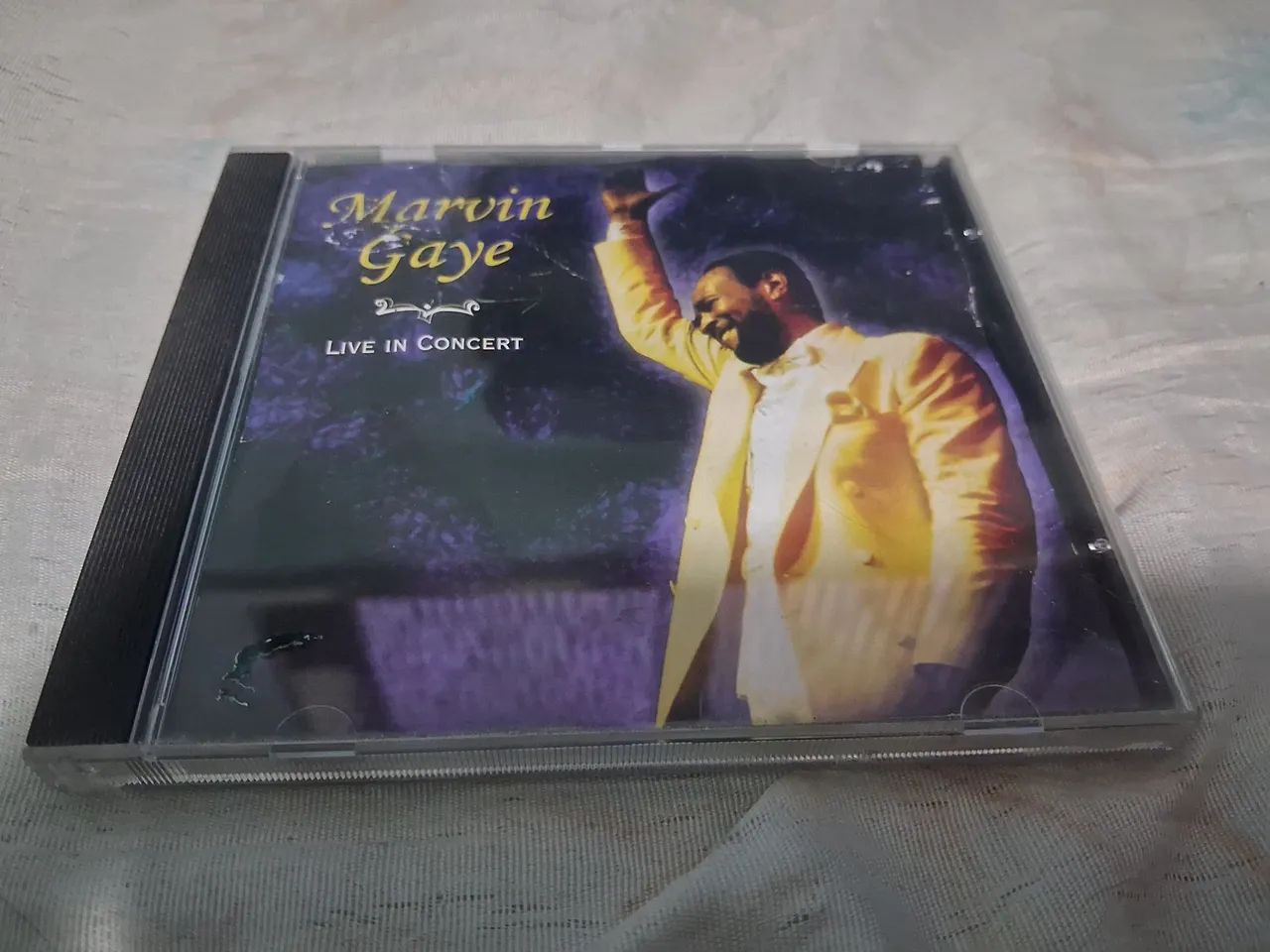 Cd Marvin Gaye Live in Concert