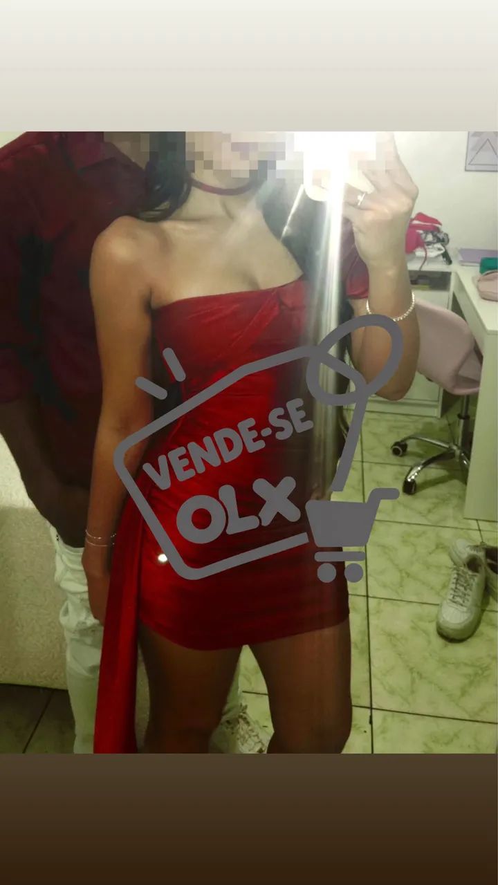 Vestido Vermelho Festa - Foto 2