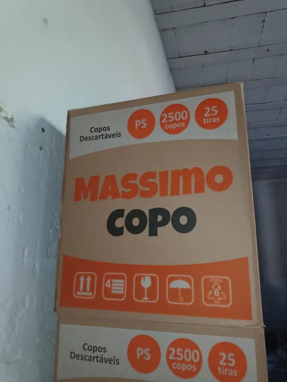 Copo descartável PS 200ml - 25 fardos - Foto 2