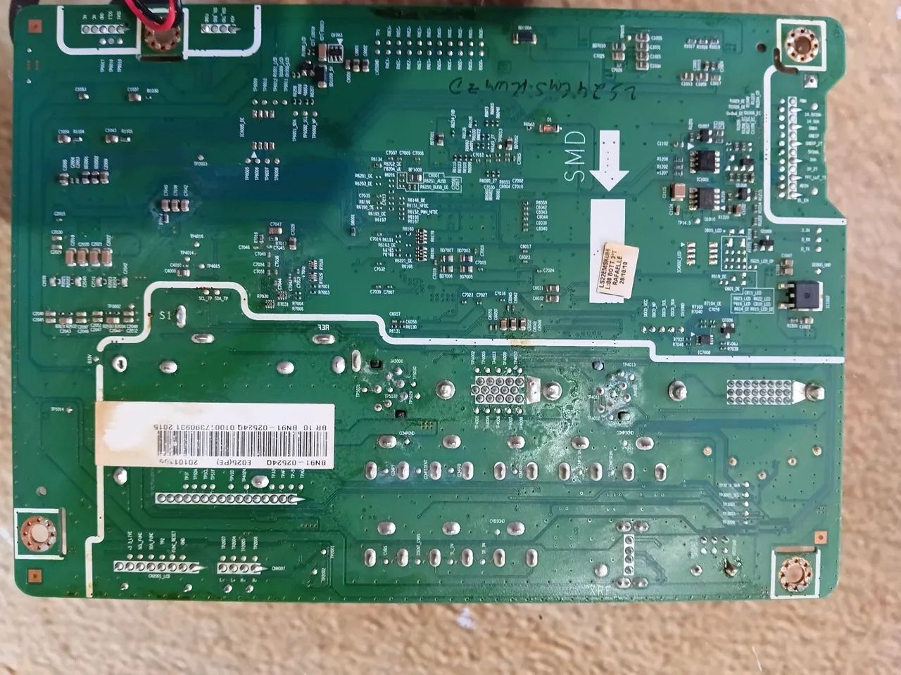 Placa Principal Samsung SyncMaster P2470HN (BN41-01289B) + Alto-falantes - Foto 6