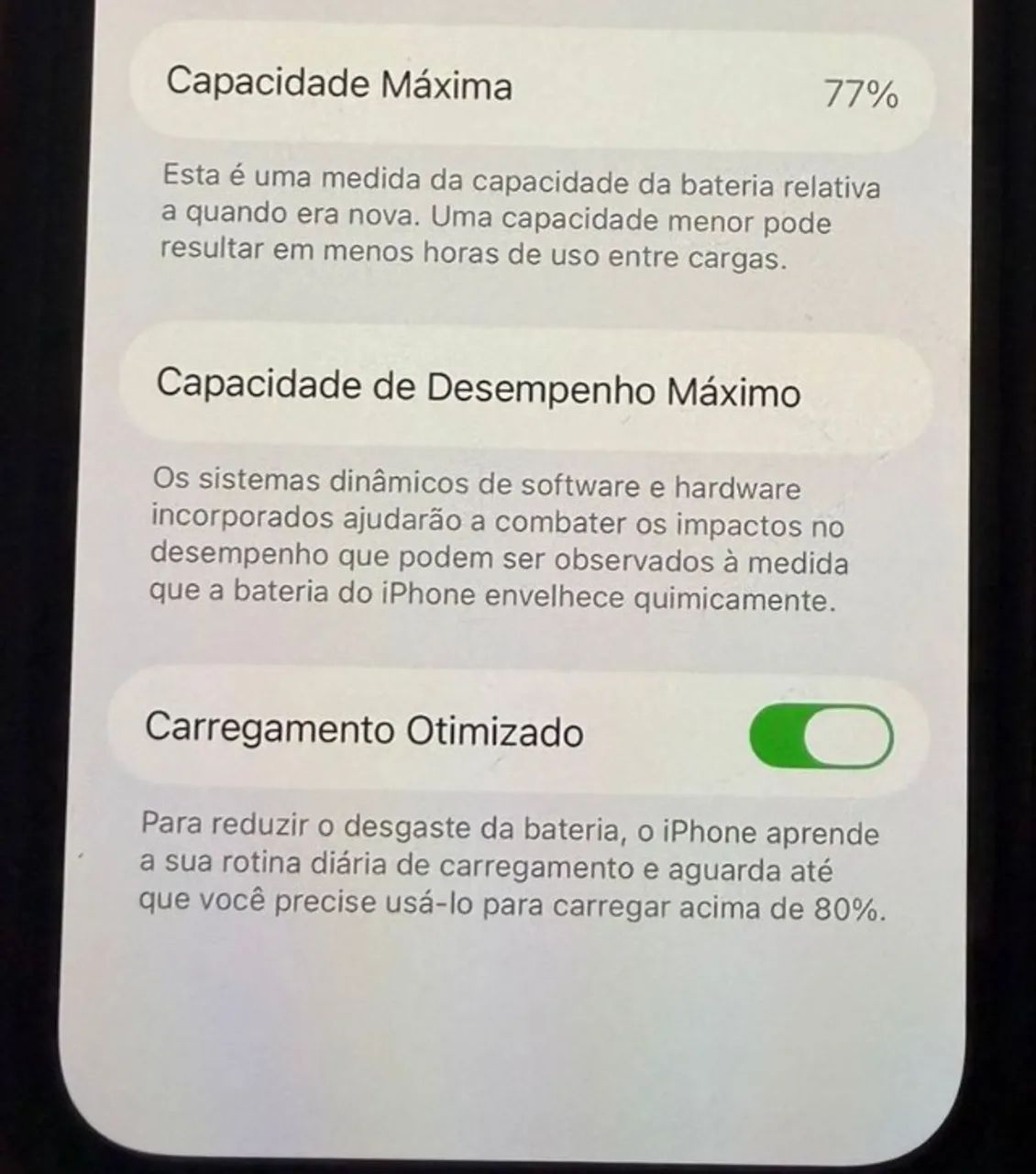 Iphone 13 Pro 1TB grafite excelente estado de conservação/ bateria 77% - Foto 4