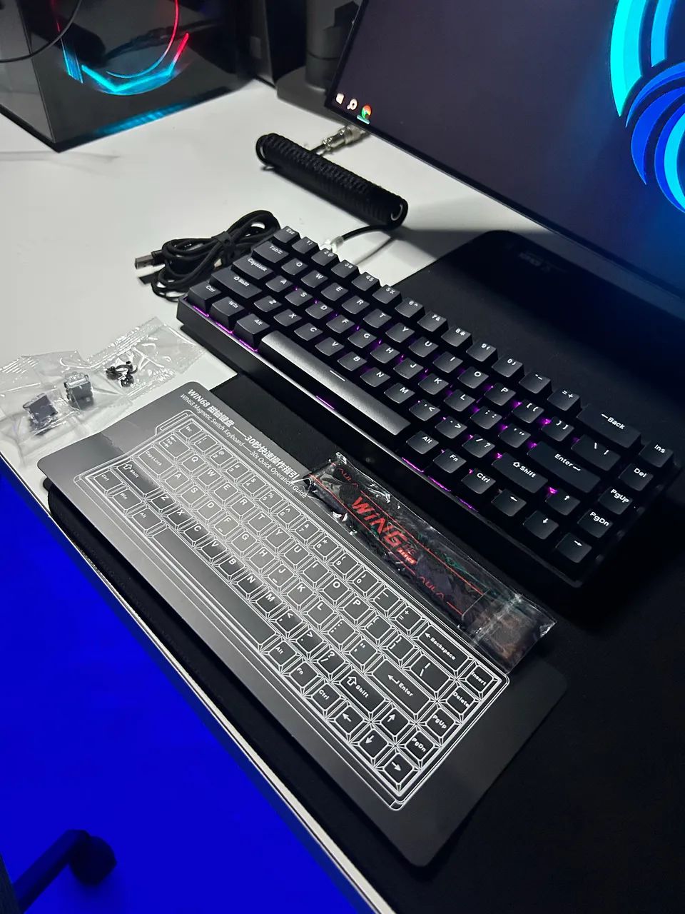 TECLADO MAGNÉTICO AULA WIN68 he  - Foto 2