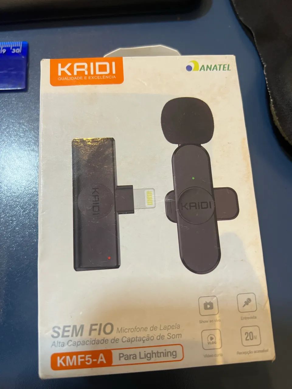 MICROFONE SEM FIO KMF5-A - Foto 2