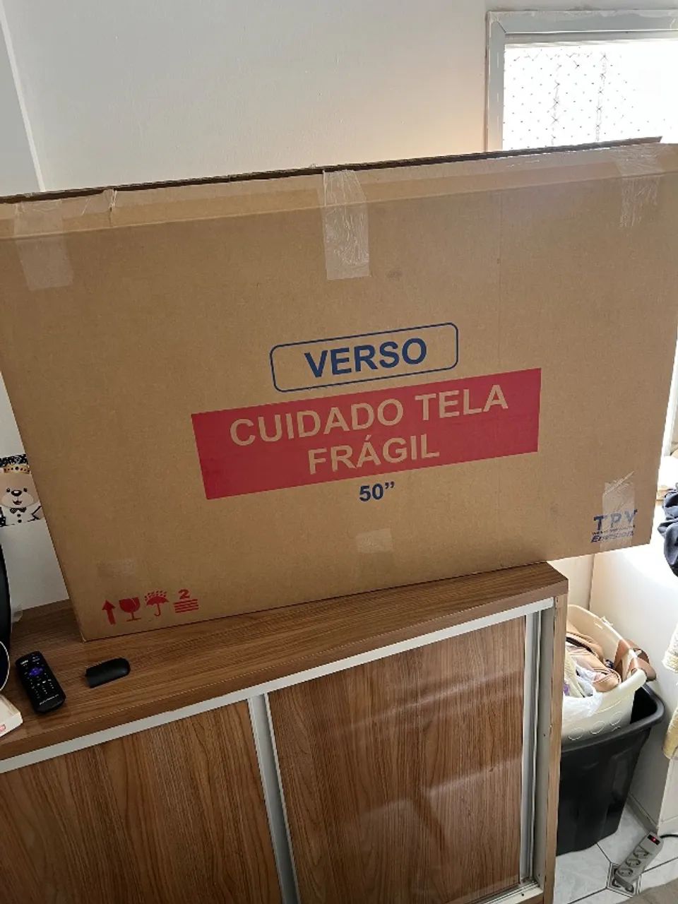 ?SMART TV AOC 50 POLEGADAS 4K LACRADA NUNCA ATIVADA TUDO FUNCIONANDO PEGA E USA? - Foto 2