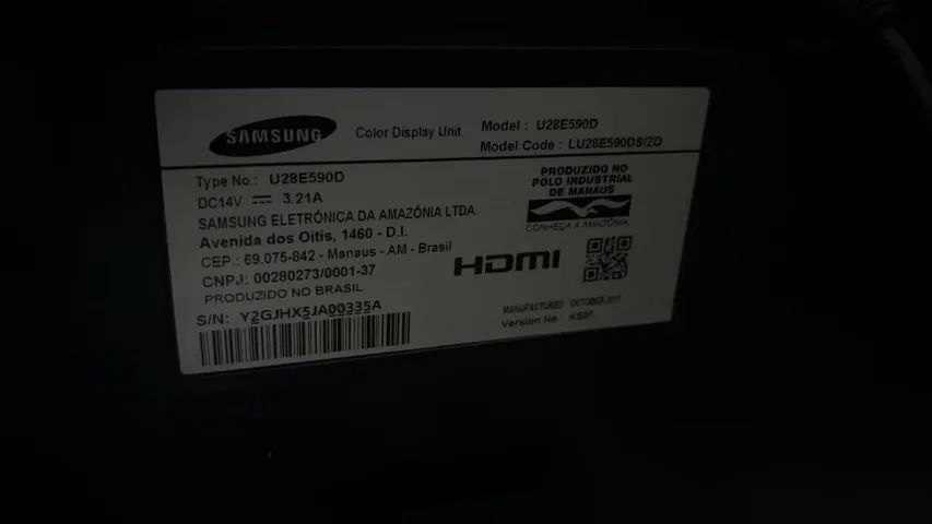 Monitor 4K UHD Samsung 28 Polegadas, excelente pra ediçao de video - Foto 3