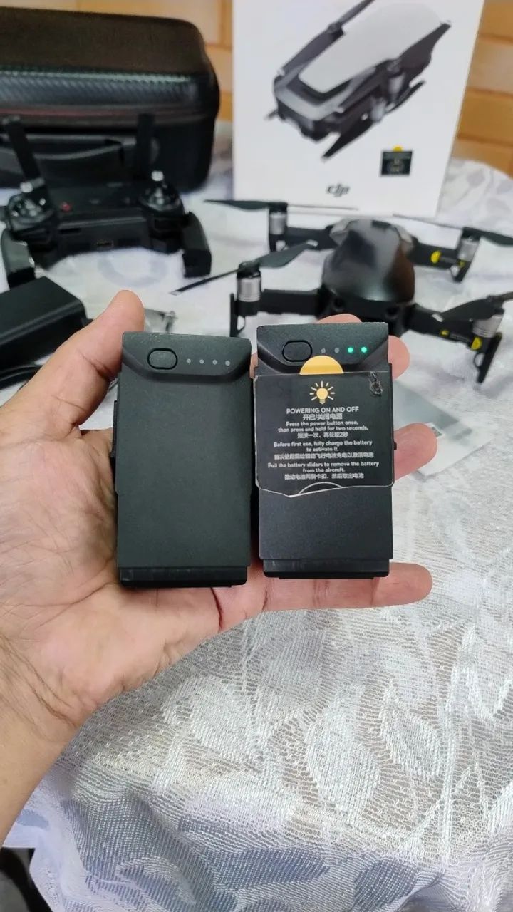 Drone DJI Mavic Air Câmera 4K Onyx Black Preto - Foto 4