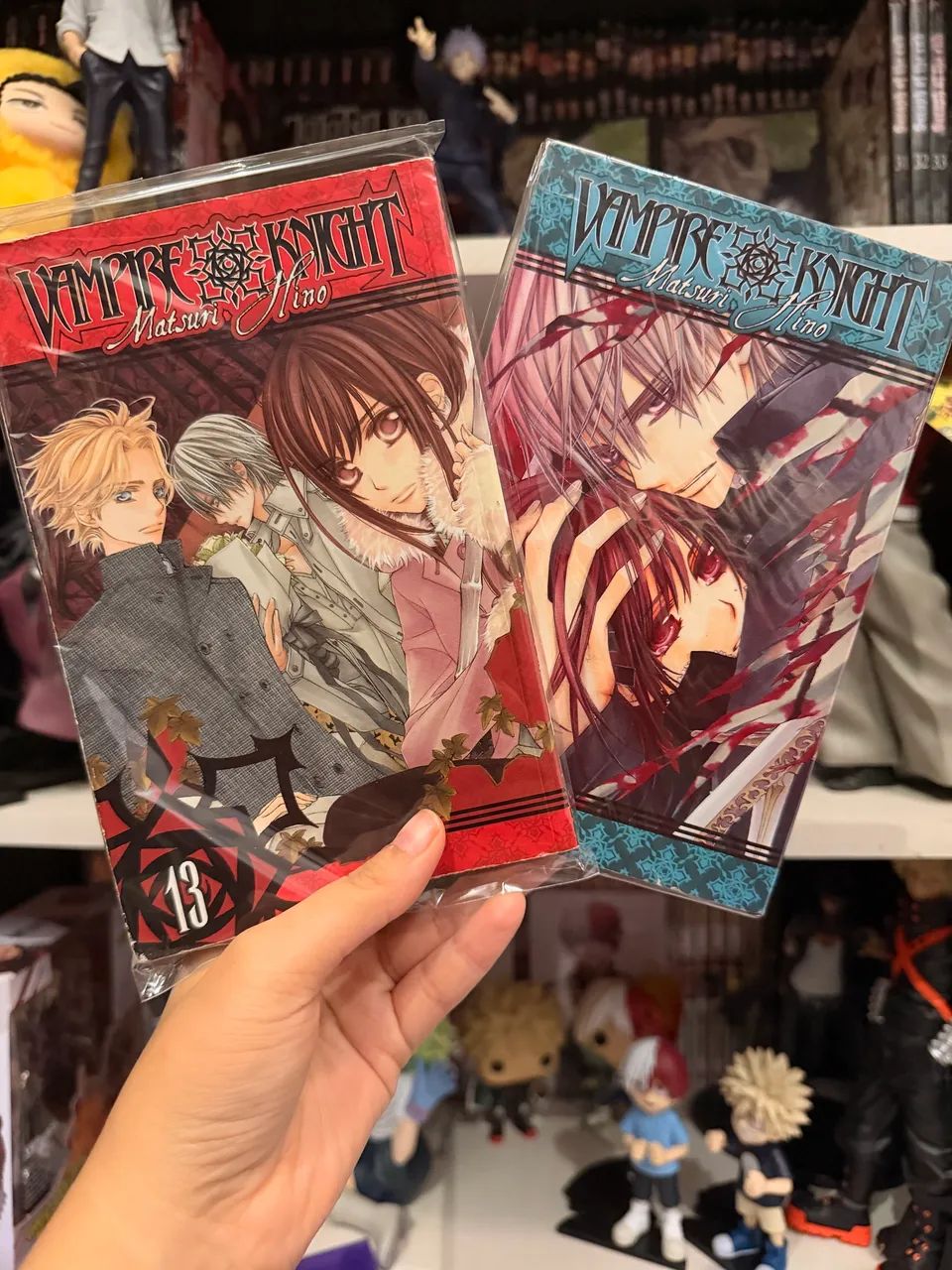 Mangá Vampire Knigh 13 e 18