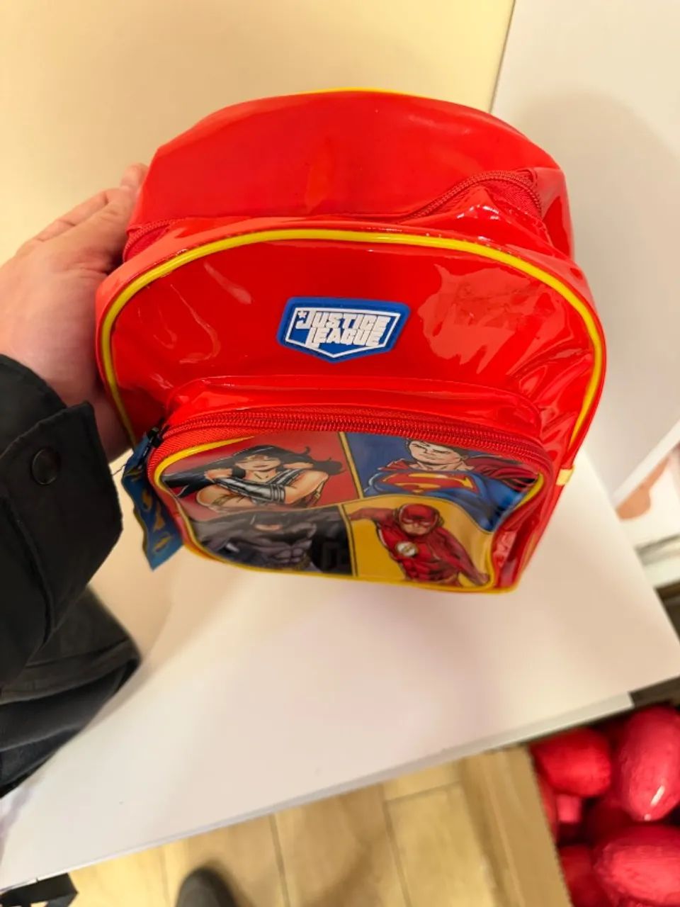 Mochila infantil liga da justiça  - Foto 2