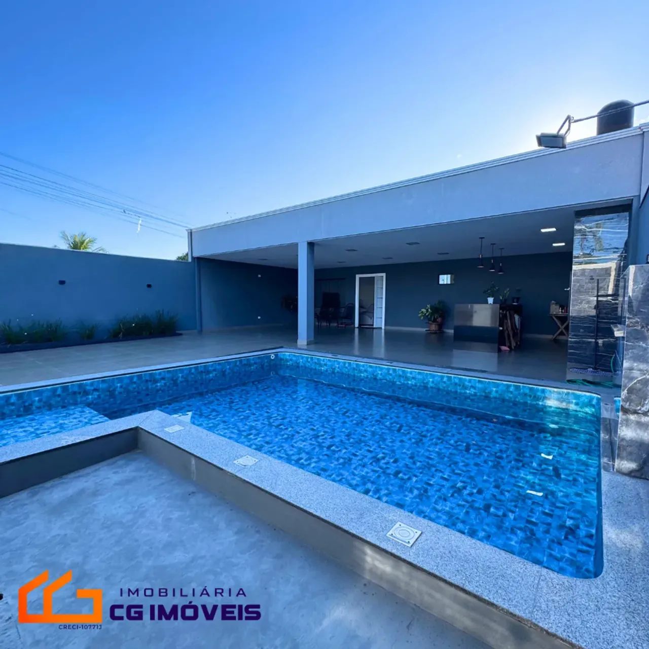 esquina com piscina e area gourmet - Foto 5