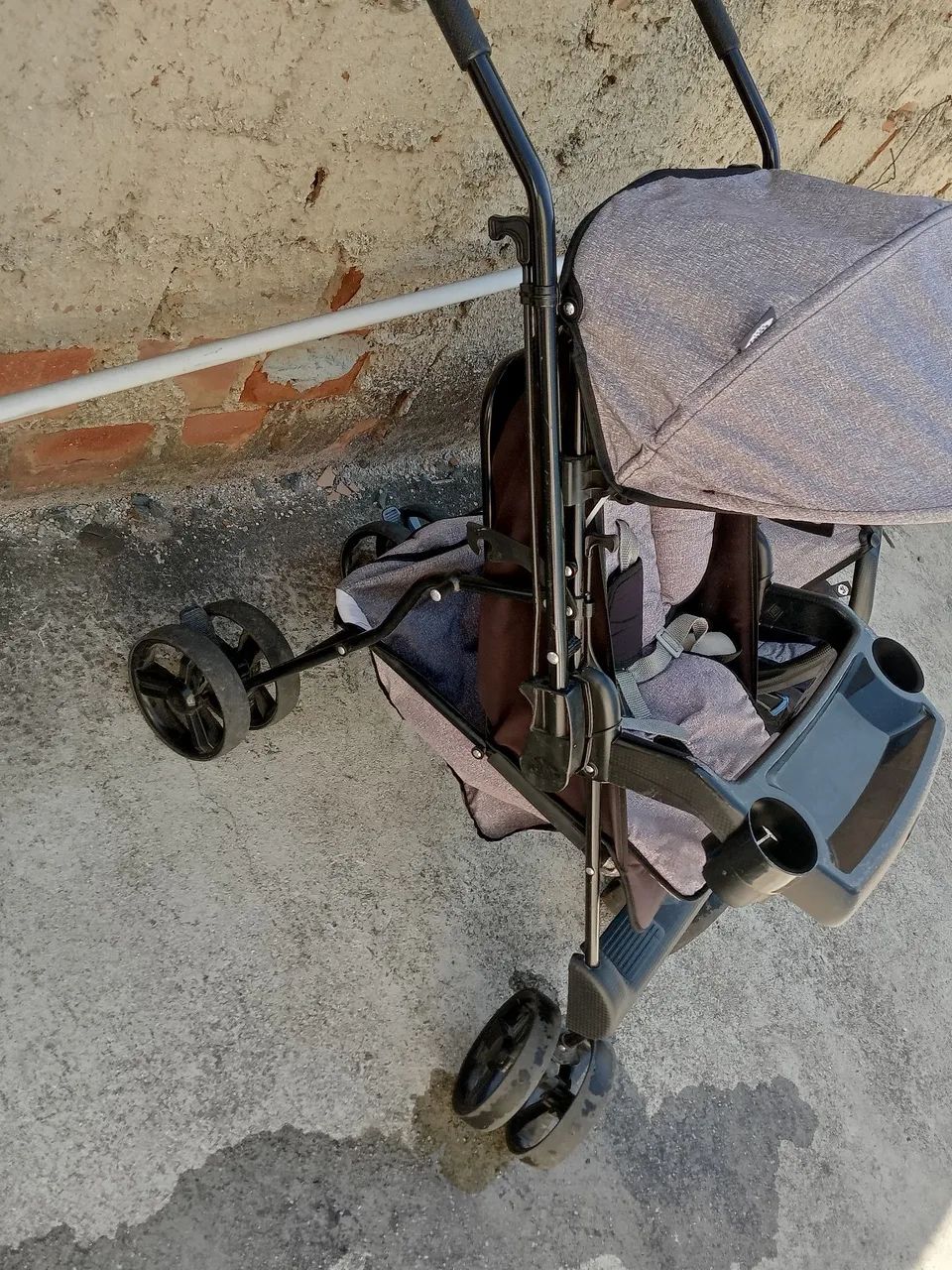 Carrinho de bebe com bebê conforto  - Foto 5