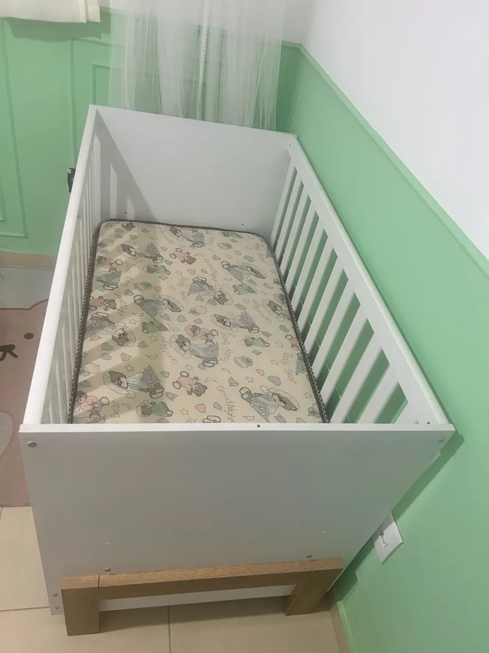 Vendo Berço que vira mini cama - Foto 2