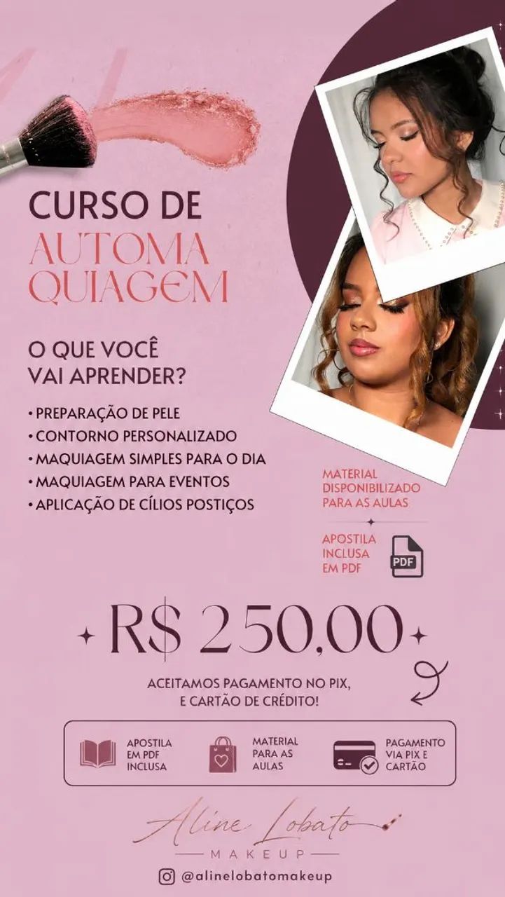 Aprenda a se maquiar com segurança 