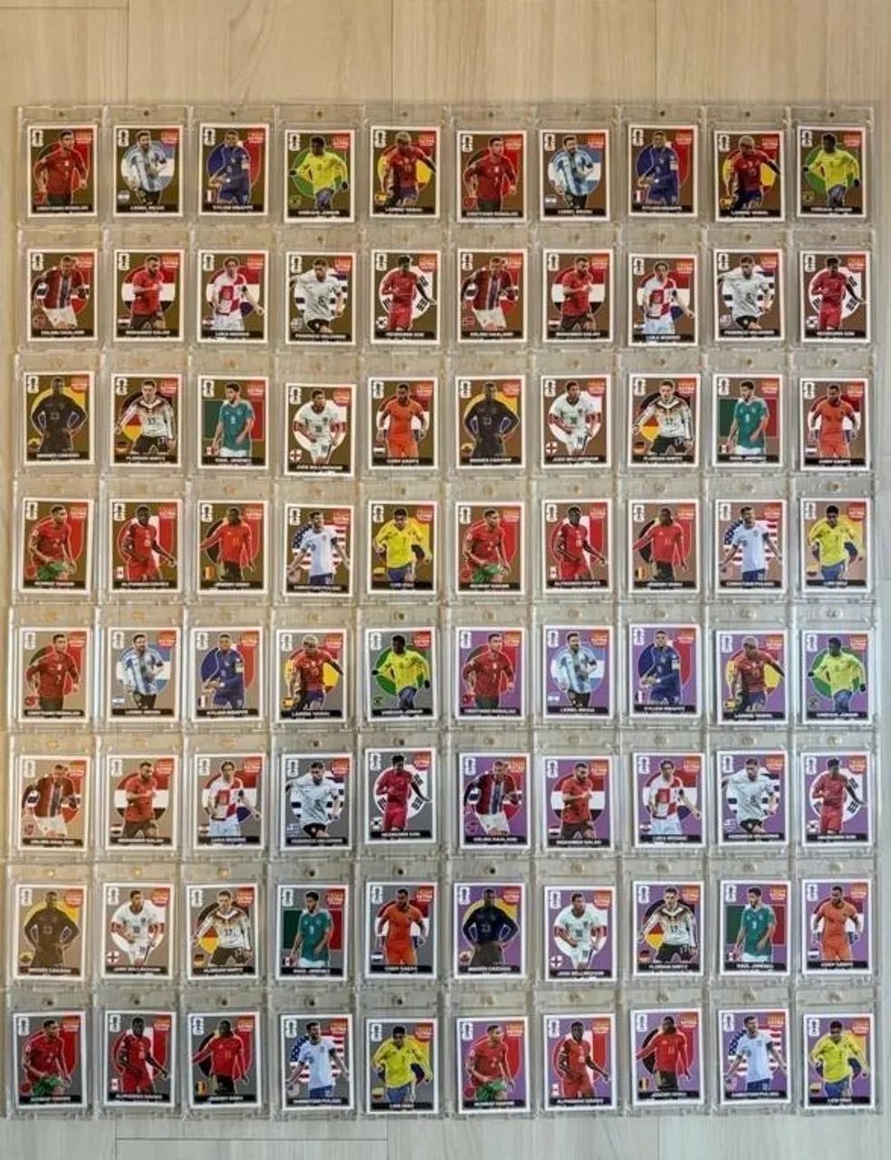 80 Legends ORIGINAIS Copa 2026 Panini - Coleção Completa