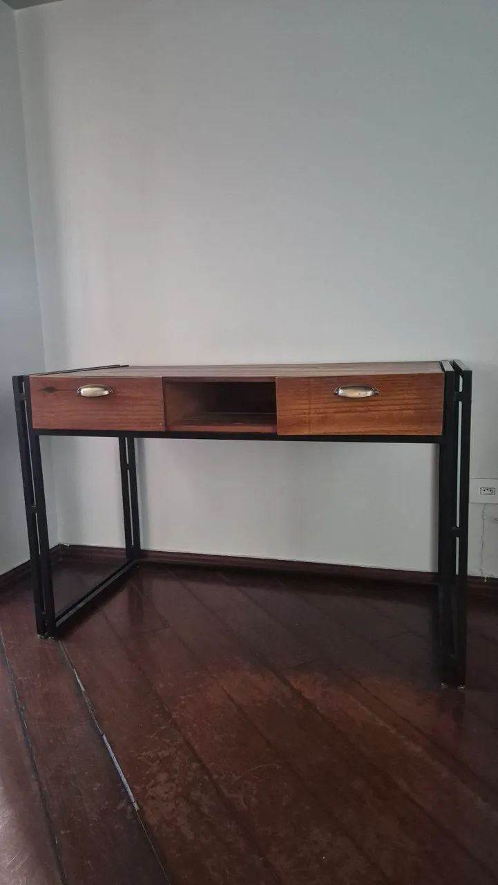 Mesa de escritório estilo industrial  - Foto 2