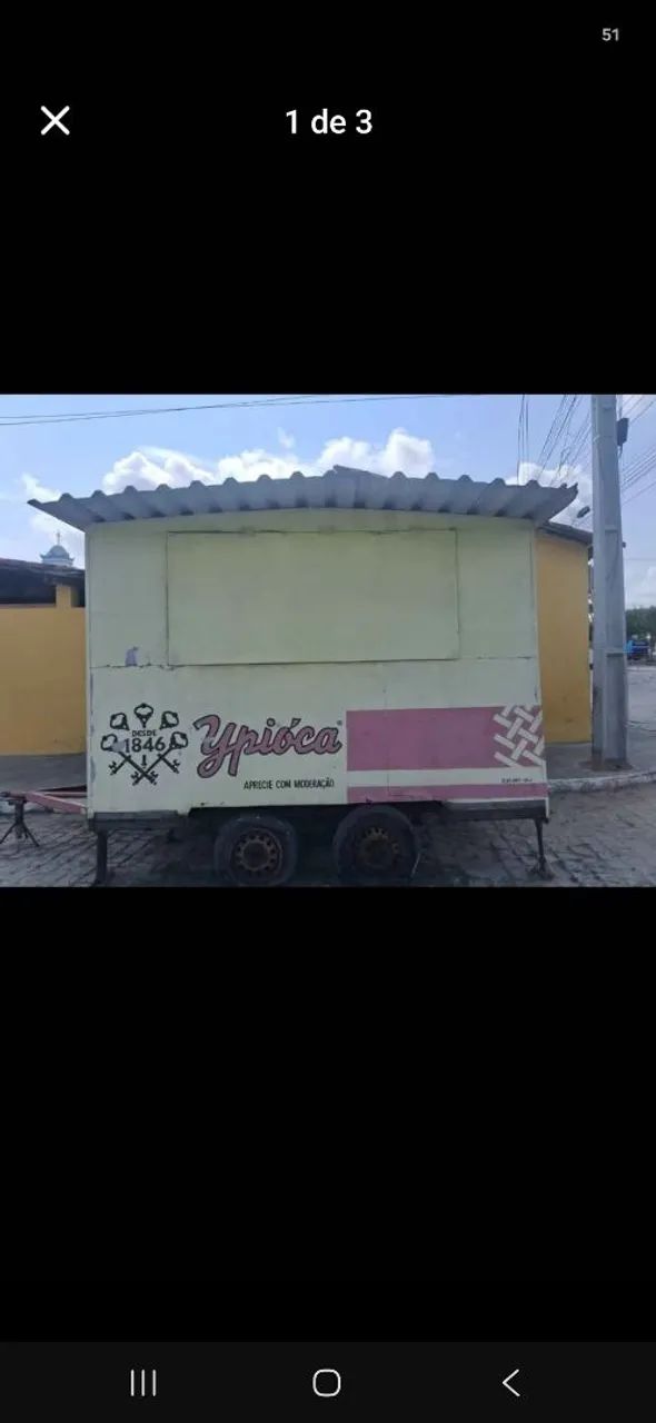 Vendo Trailer para lanche