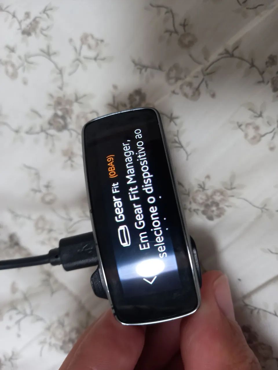Pulseira inteligente Samsung Gear Fit usada