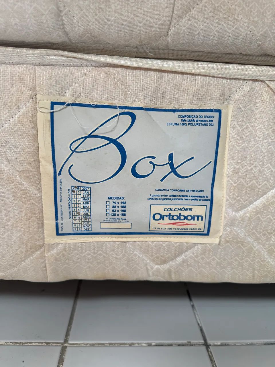 Cama casal colchão + box - Foto 4