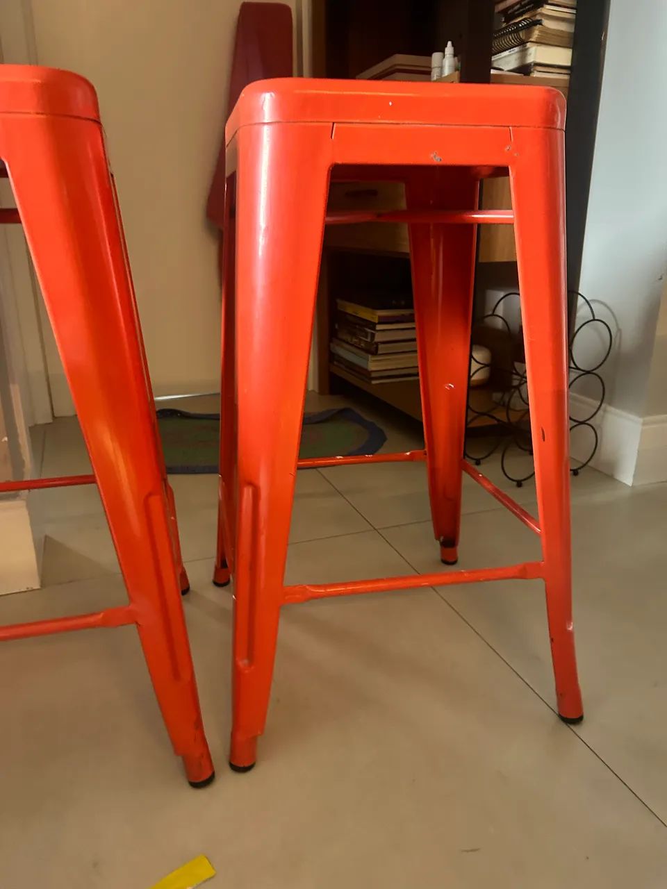 Bancos Altos de Metal - Design Moderno - Foto 3