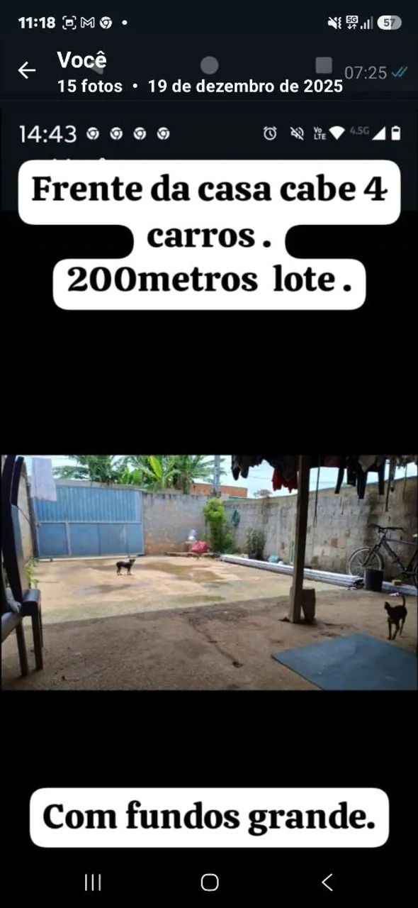 Casa atrás do Detran gama. 