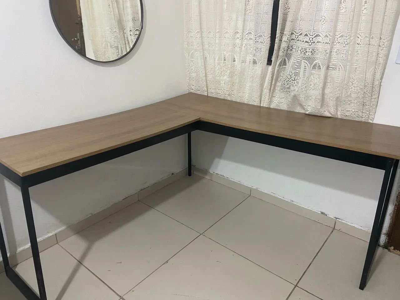 Mesa escritório de canto. - Foto 4