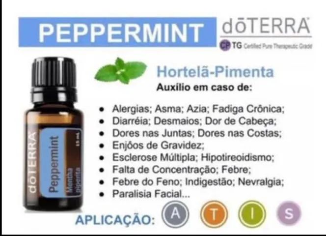 Óleo doterra peppermint novo e original 149,00  41- * - Foto 2