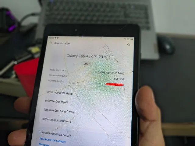 Samsung Galaxy Tab A T290 funcionando perfeitamente! Com carregador, caixa e capa - Foto 4