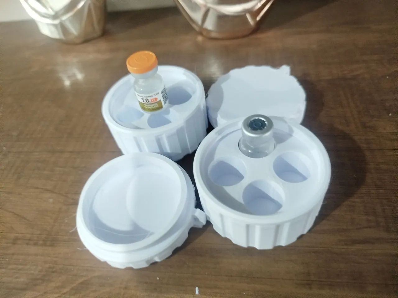 Porta ampolas estojo organizador de ampolas 3ml e 5ml.. Entrega grátis Serra E.S.  - Foto 2