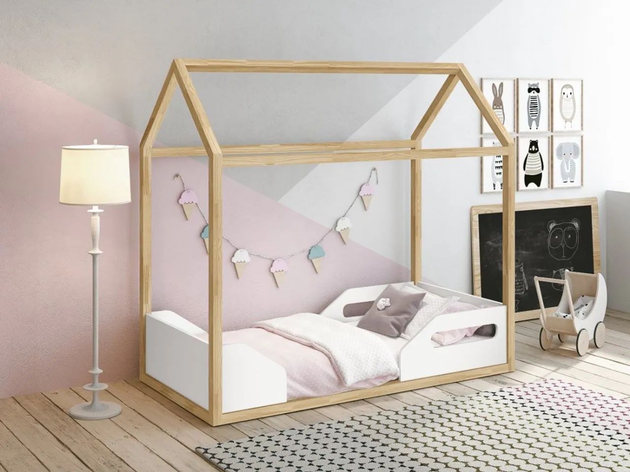 Cama infantil casinha - Foto 4