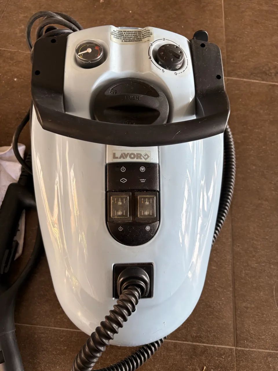 aparelho de limpeza a vapor Lavor