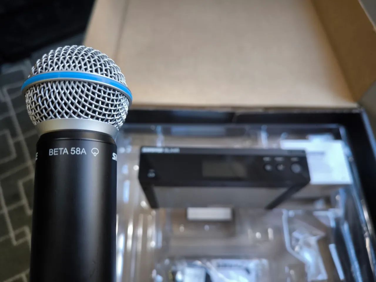 Microfone sem fio Shure BETA 58A   - Foto 2