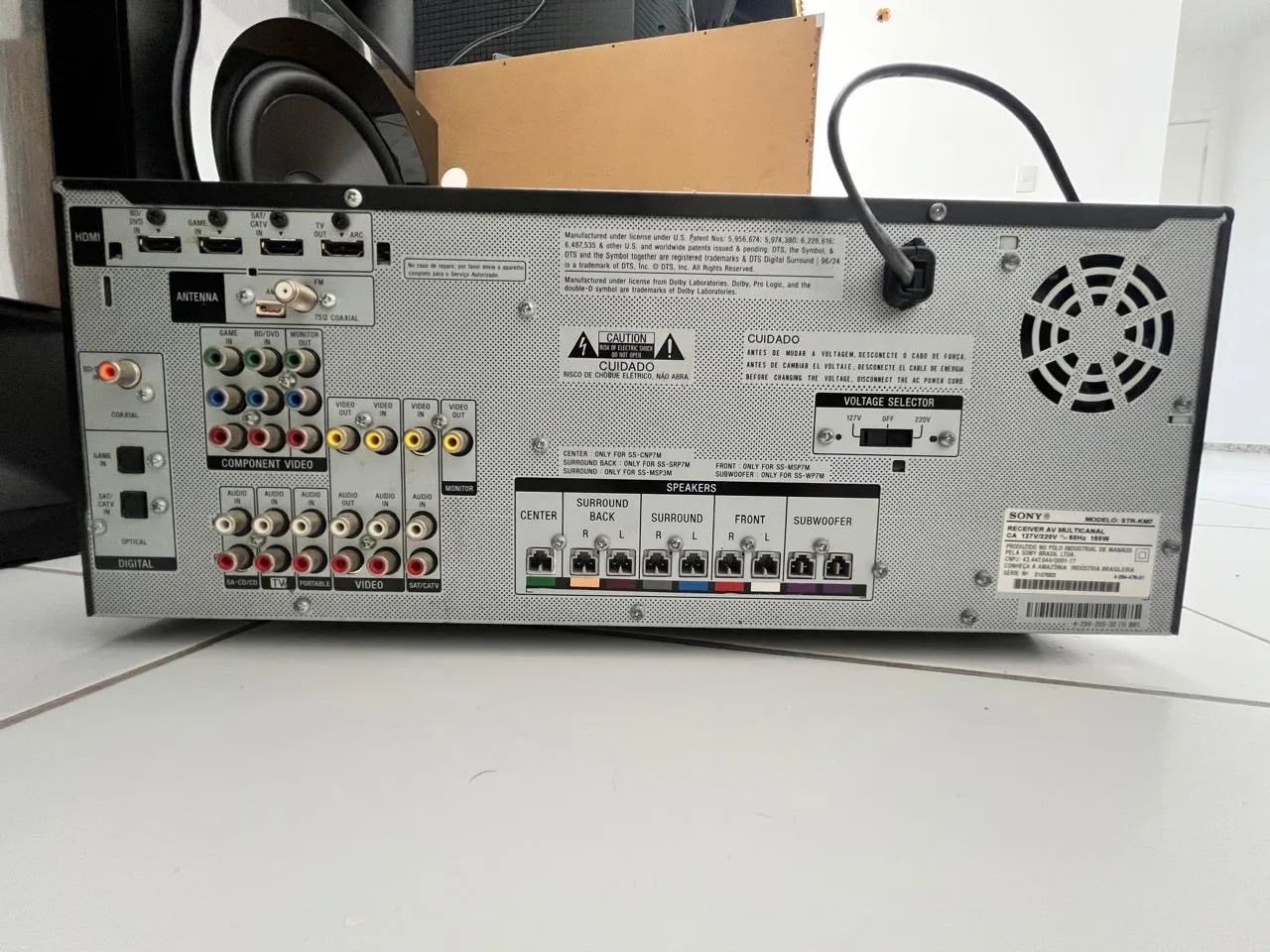 Home Theater Sony Muteki 7.2  - Foto 3
