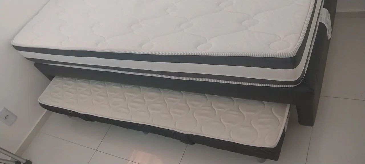 Cama de solteiro com auxiliar Ortobom . Semenova - Foto 4