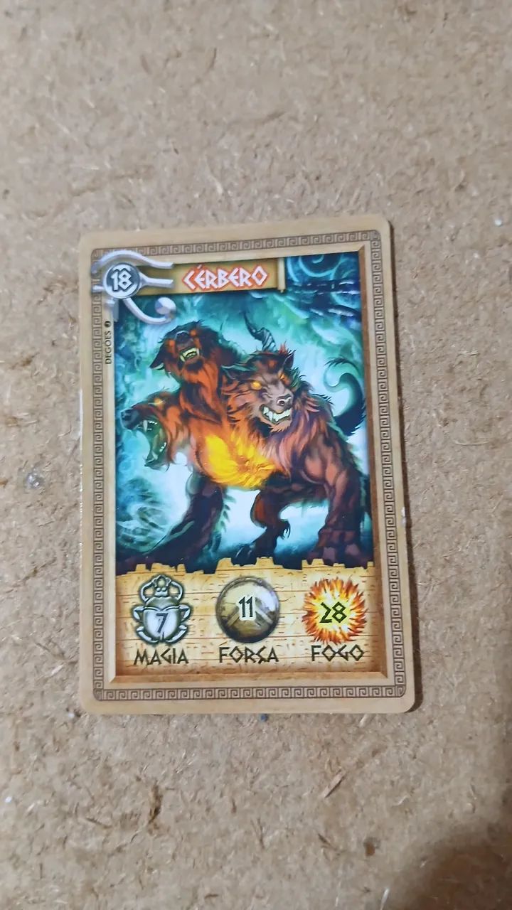 Cards Mythomania da Elma Chips - números 18 e 26 - Foto 2