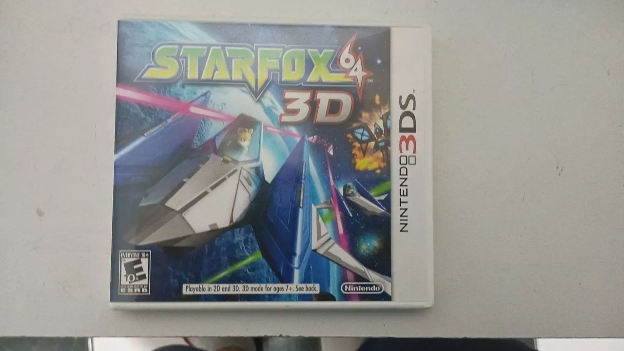 Starfox 64 3D original americano