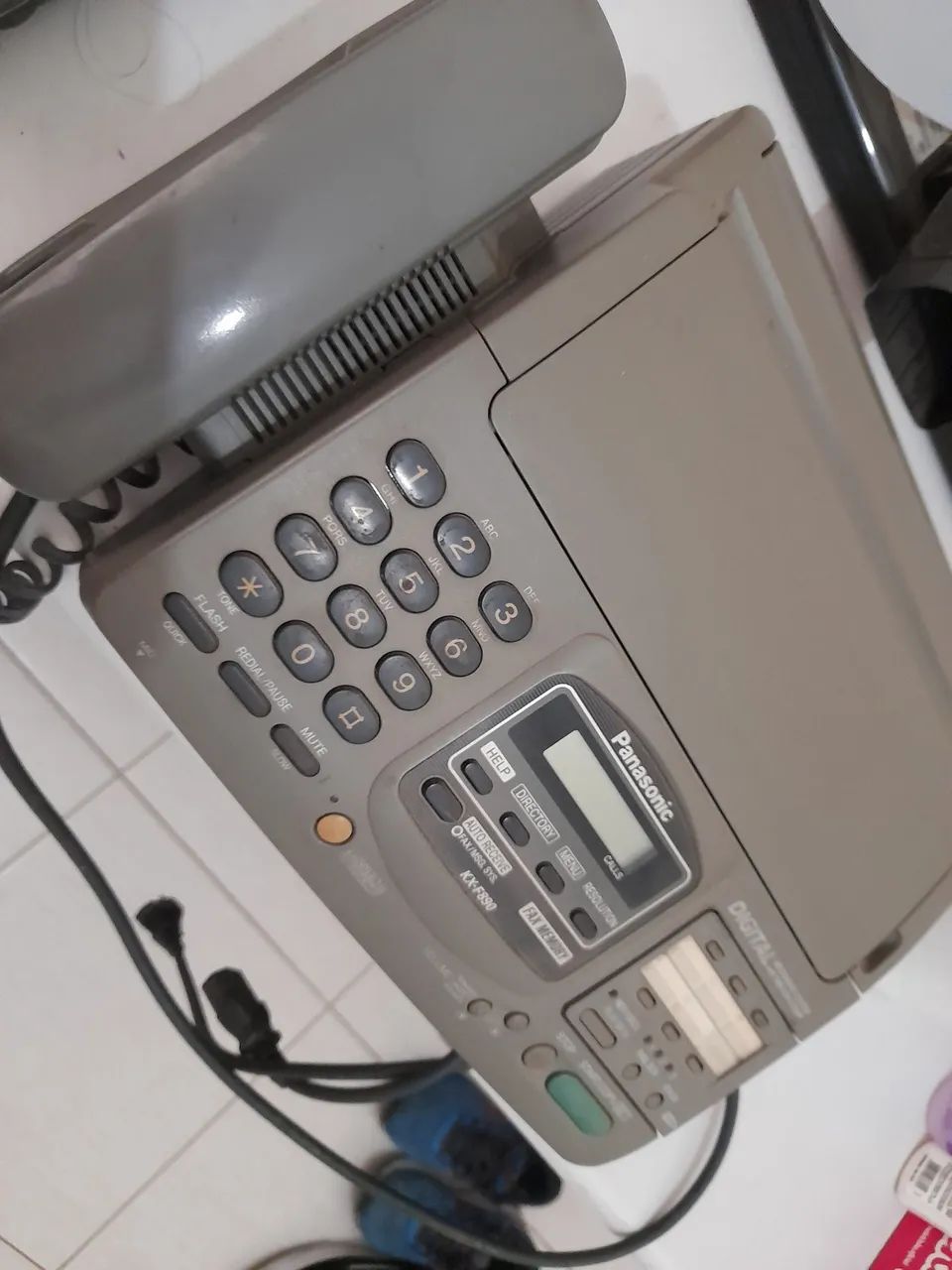 FAX PANASONIC, PERFEITO!!!!! - Foto 5