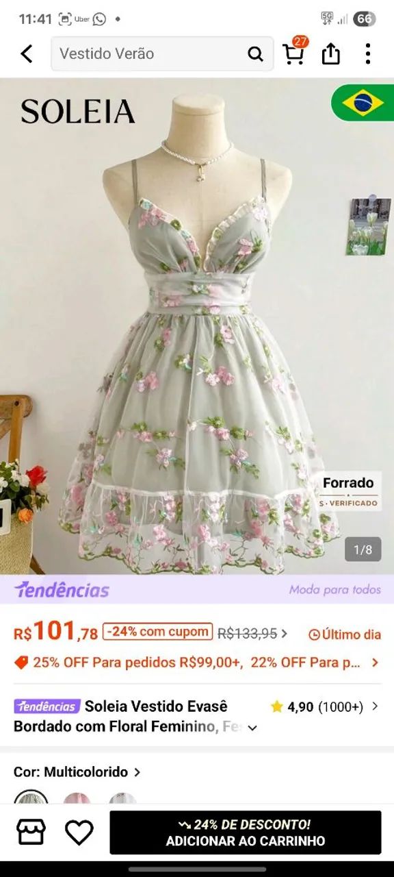 Vestido festa lindo