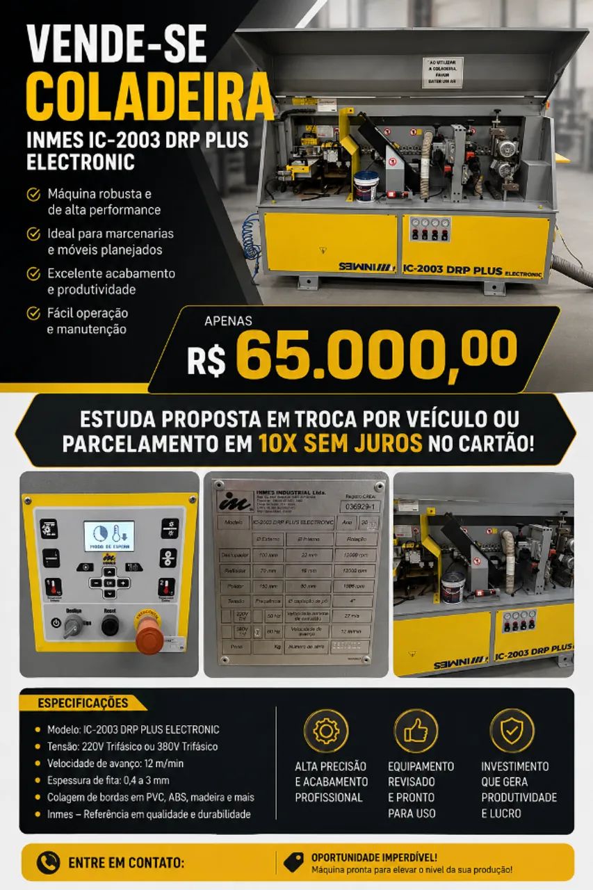 Coladeira automática inmes