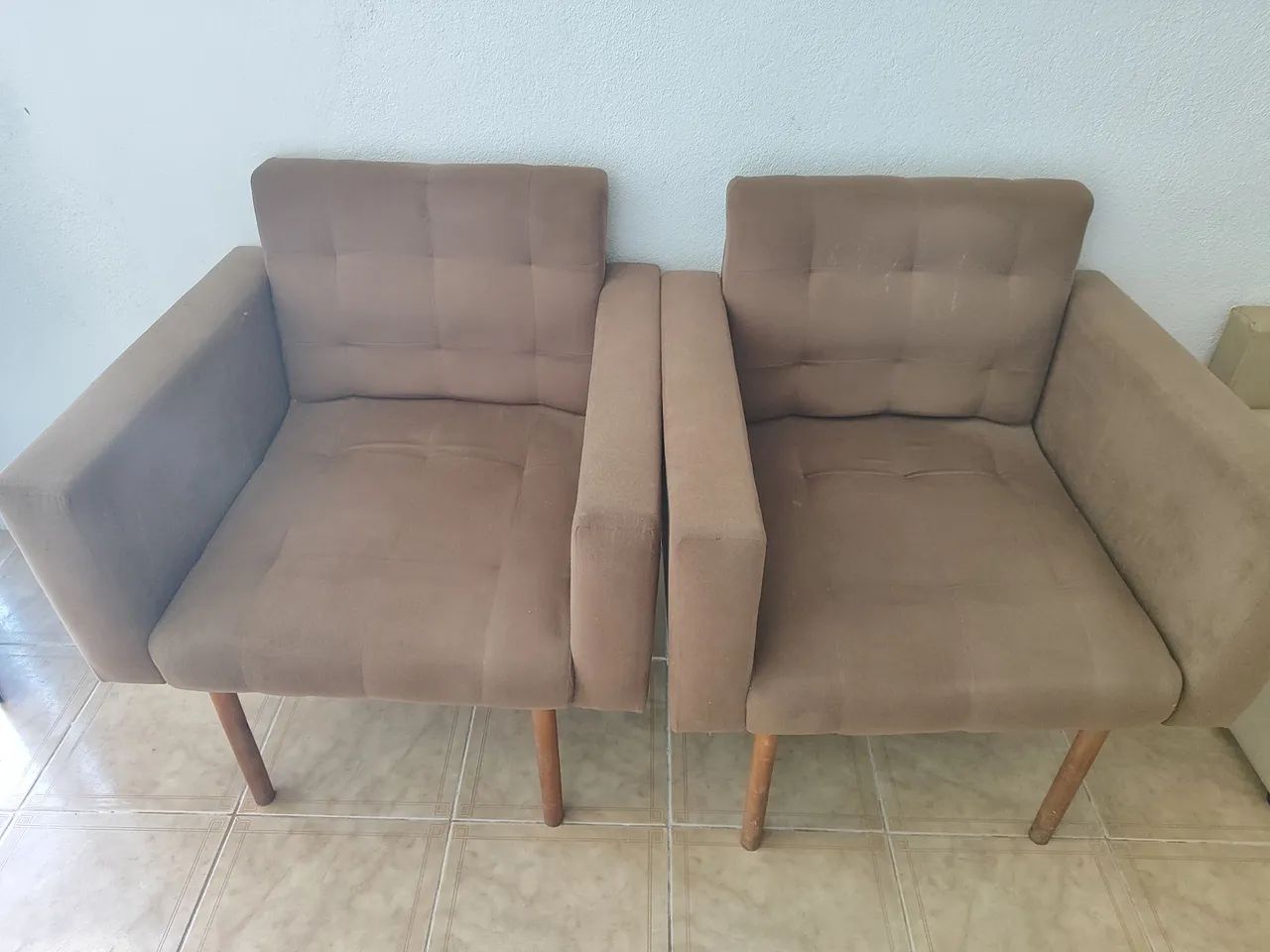 Kit completo para salão de beleza com lavatório cadeira e duas poltronas  - Foto 3